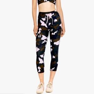 The Upside Forest Camo Cropped Legging